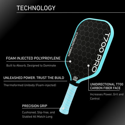 Tysons Pickleball Paddle T-700 Pro-Velocity